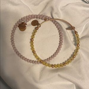 Alex and Ani Beaded Duo